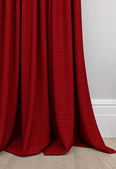 Maurice, Red - Made to Measure Curtains